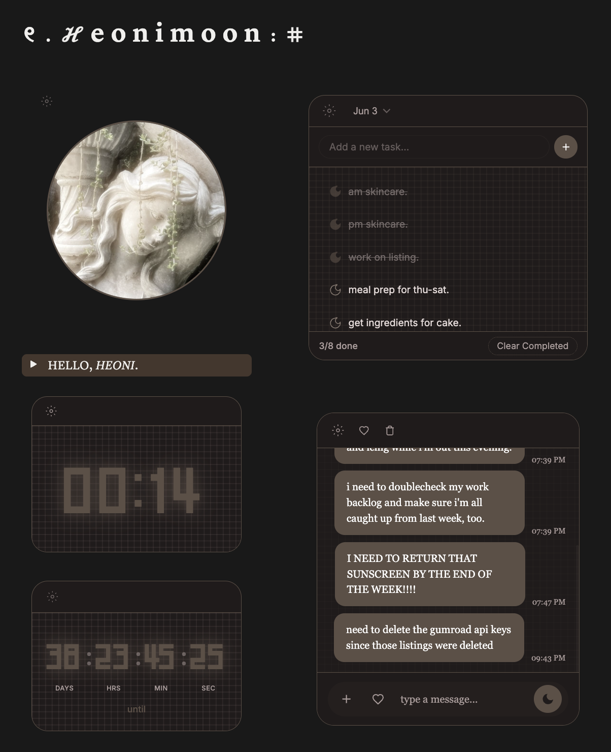 Koudash | Notion Widget | Notion Embed | Digital Planner | Aesthetic & Cute Planner - Image 2