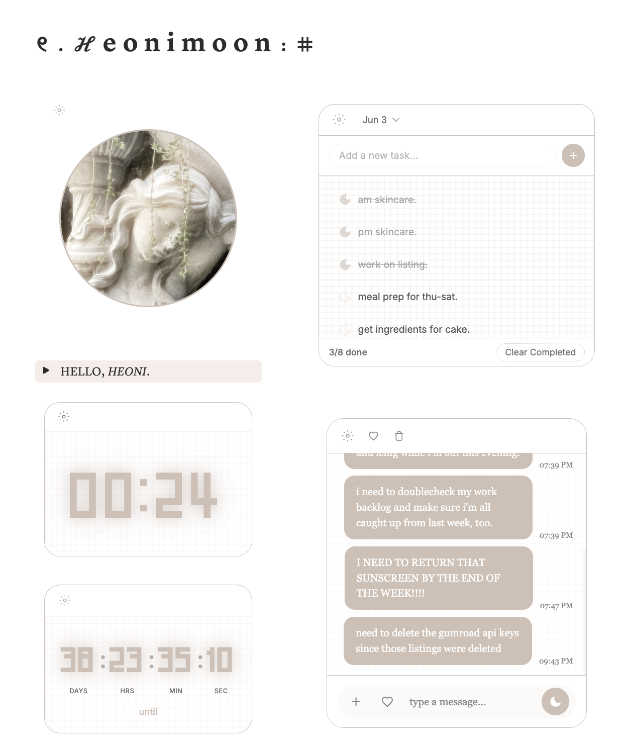 Koudash | Notion Widget | Notion Embed | Digital Planner | Aesthetic & Cute Planner - Image 6